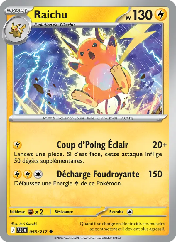 Raichu #056