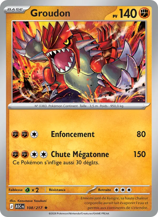 Groudon #108