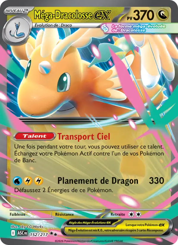 Méga-Dracolosse ex #152