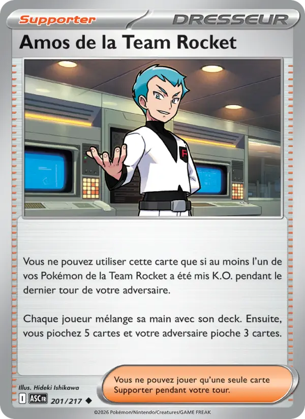 Amos de la Team Rocket #201