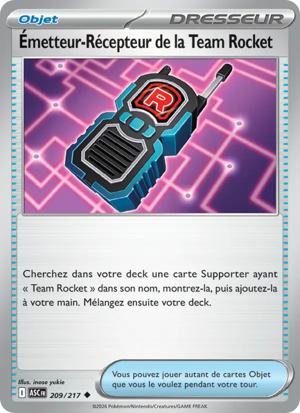 Émetteur-Récepteur de la Team Rocket #209