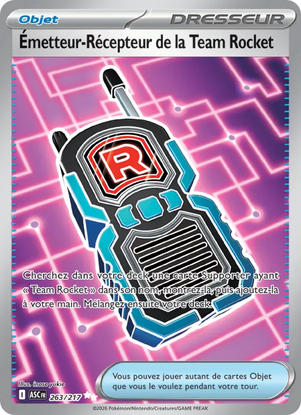 Émetteur-Récepteur de la Team Rocket #263