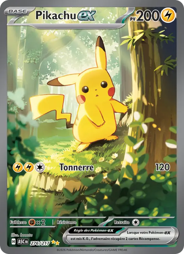 Pikachu ex #276