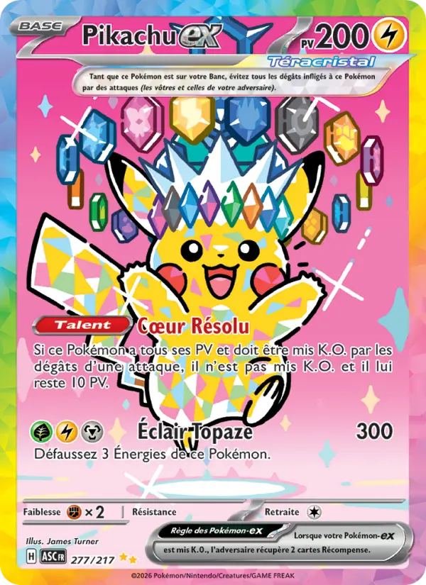 Pikachu ex #277