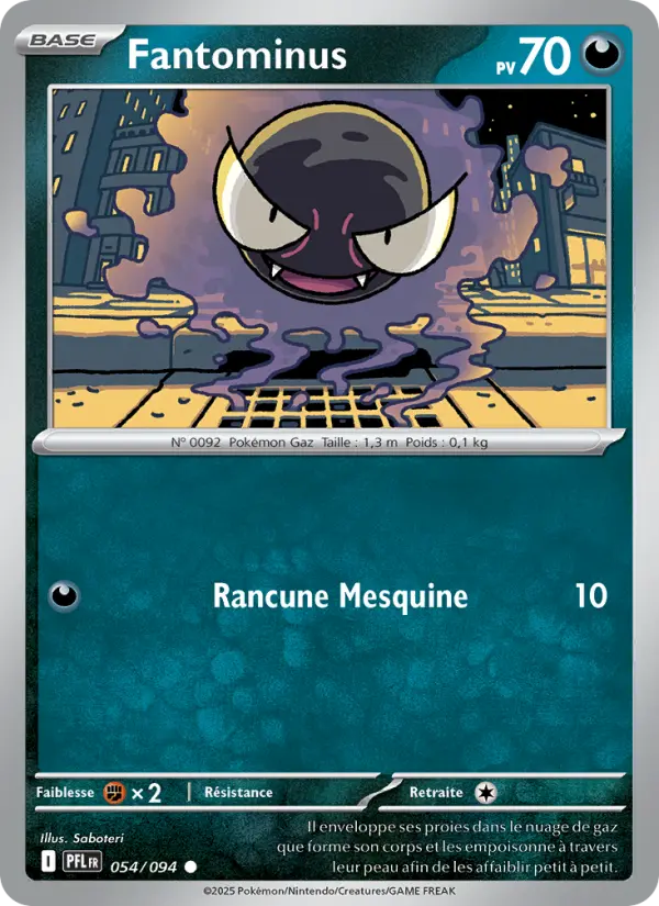 Fantominus #054 — Flammes Fantasmagoriques (Reverse Holo)
