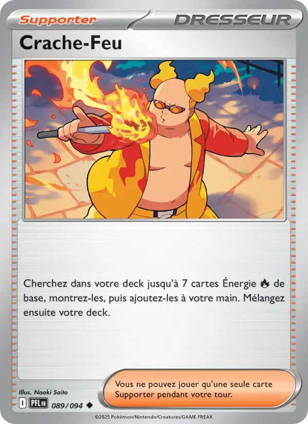 Crache-Feu #089 — Flammes Fantasmagoriques (Reverse Holo)