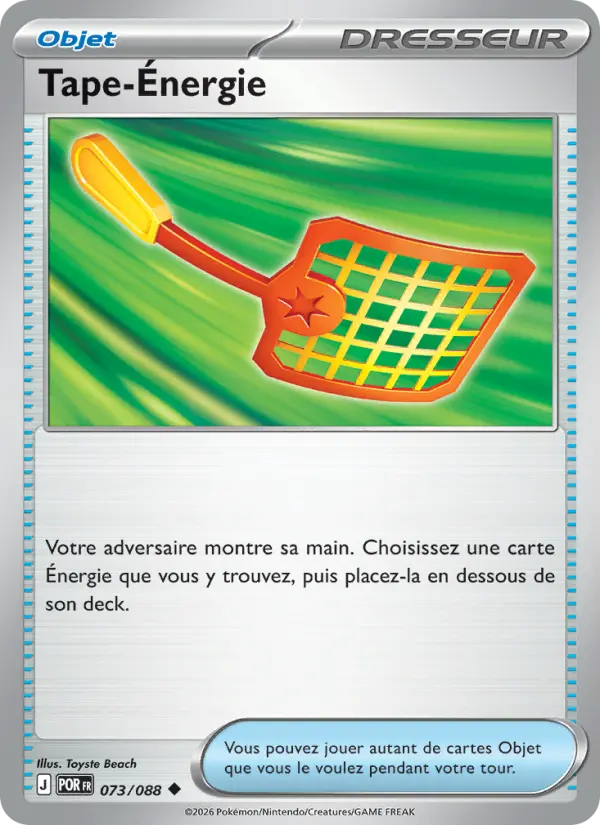 Tape-Énergie #073 — Équilibre Parfait (Reverse Holo)
