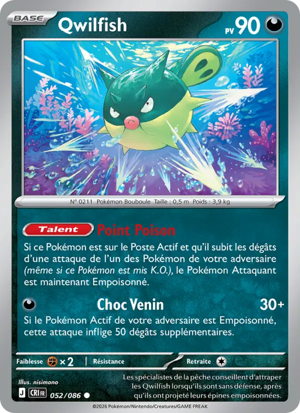 Qwilfish #052