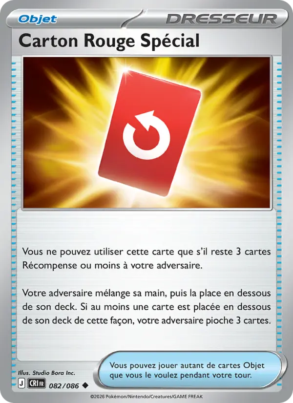 Carton Rouge Spécial #082