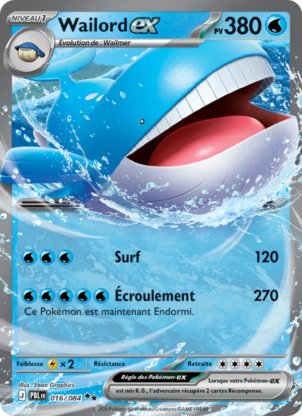 Wailord ex #016