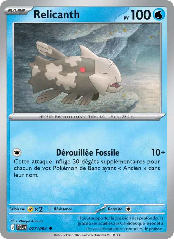 Relicanth #017