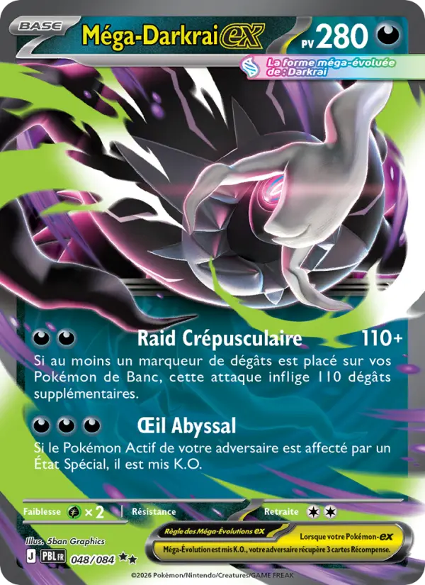 Méga-Darkrai ex #048