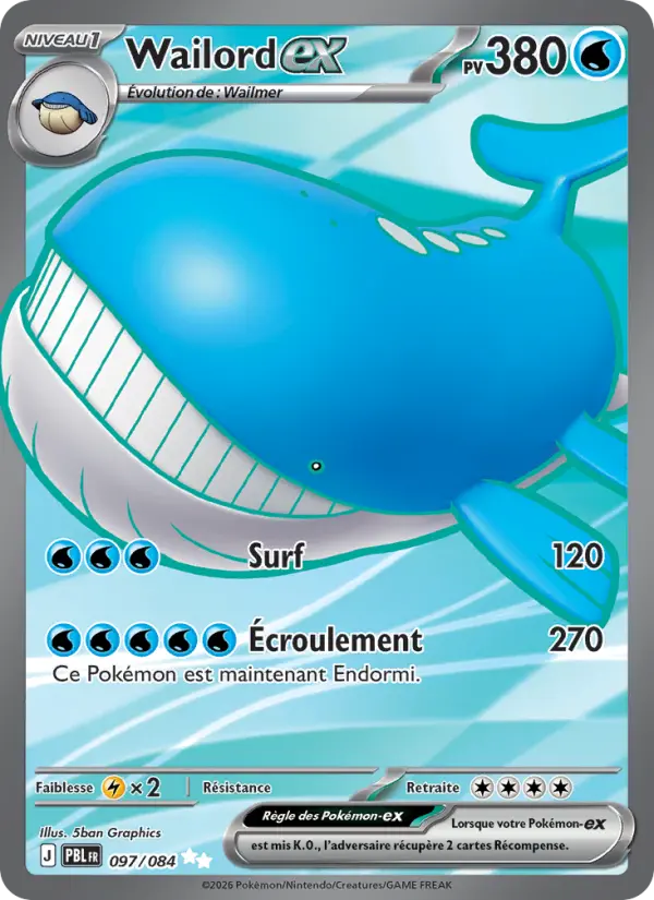 Wailord ex #097