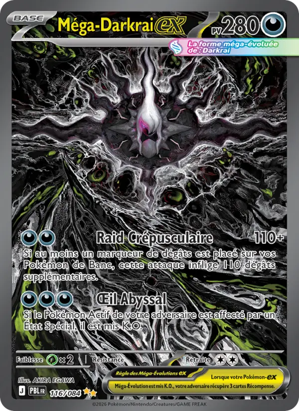 Méga-Darkrai ex #116