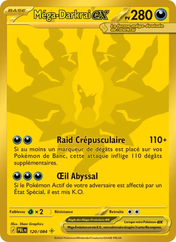 Méga-Darkrai ex #120