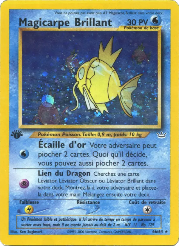 Magicarpe Brillant #66 — Neo Revelation