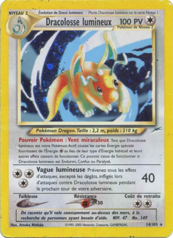 Dracolosse lumineux #14 — Neo Destiny