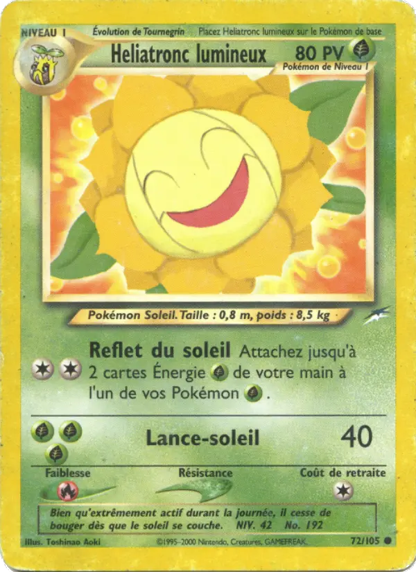 Heliatronc lumineux #72 — Neo Destiny