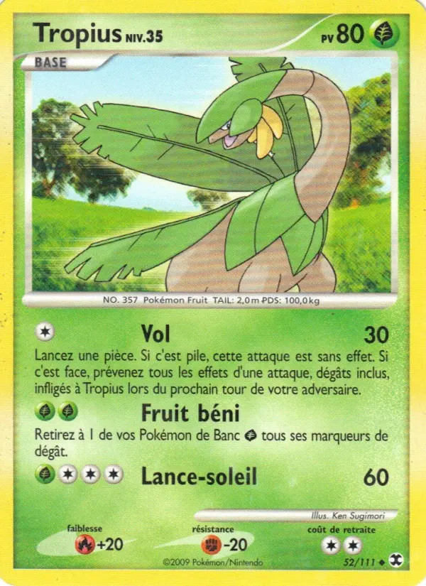 Tropius Niv. 35 #52