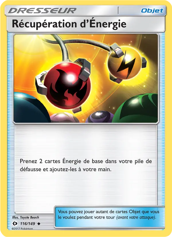 Récupération d’Énergie #116