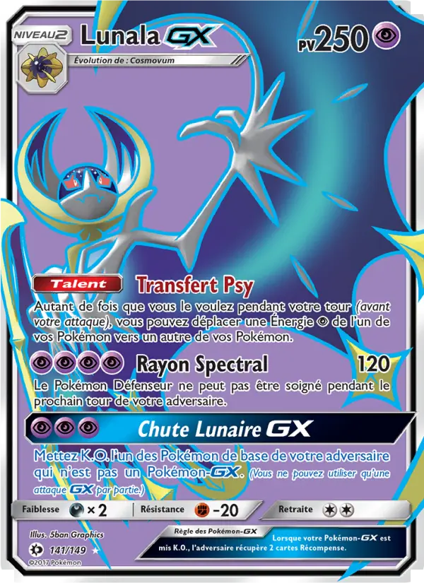 Lunala GX #141