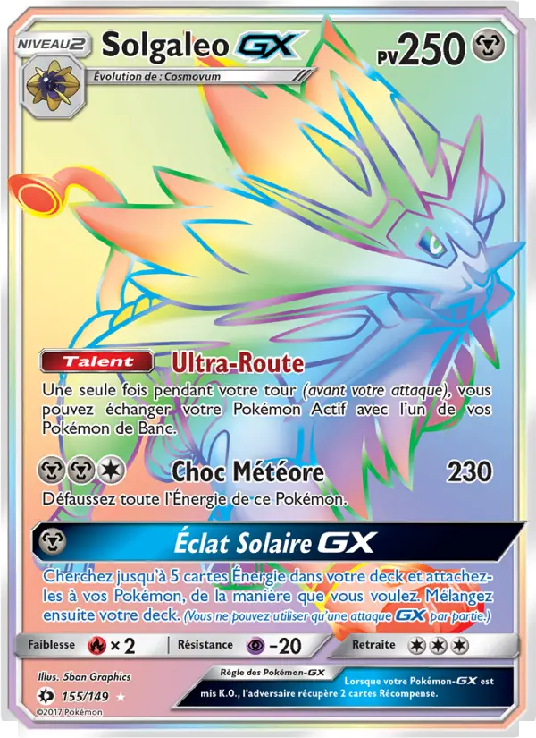 Solgaleo GX #155