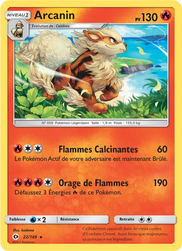 Arcanin #22 — Soleil et Lune (Reverse Holo)