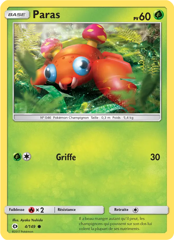 Paras #4 — Soleil et Lune (Reverse Holo)