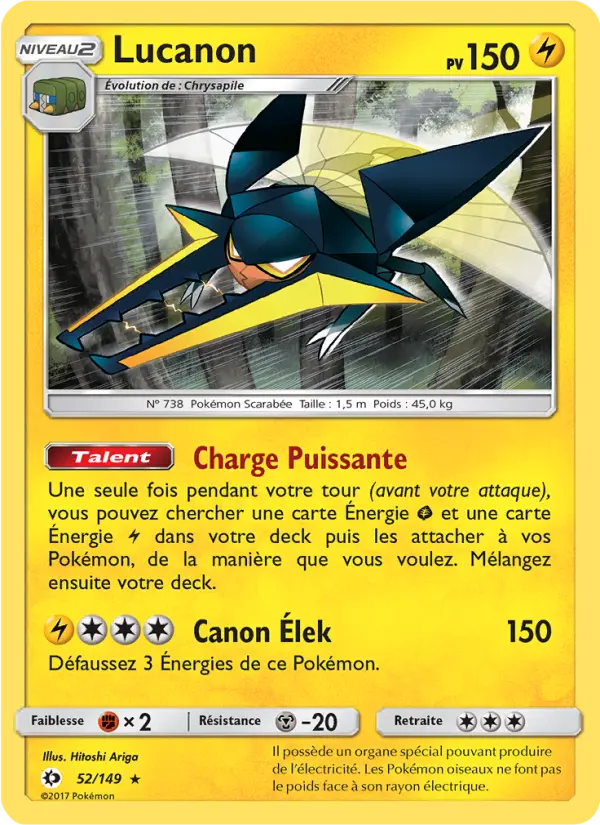 Lucanon #52 — Soleil et Lune (Reverse Holo)