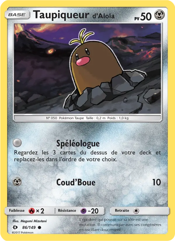 Alolan Diglett #86