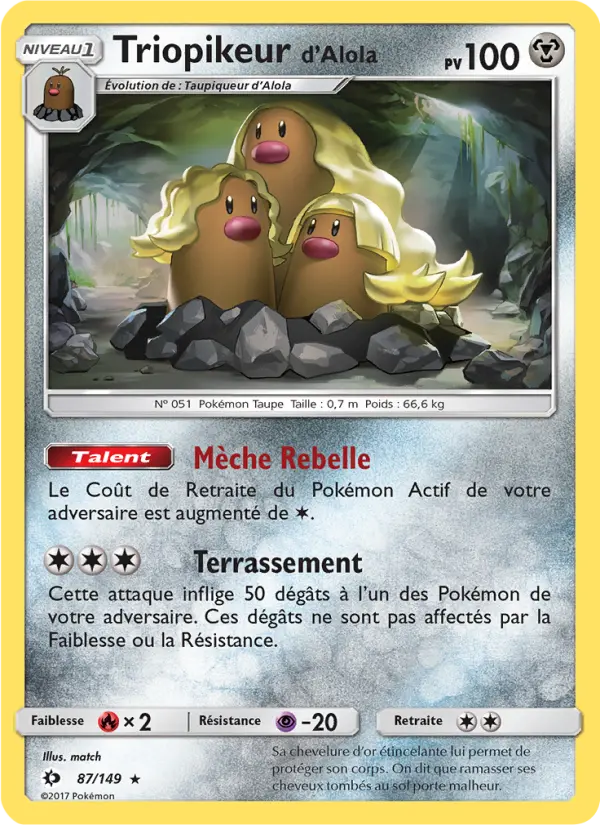 Triopikeur d’Alola #87
