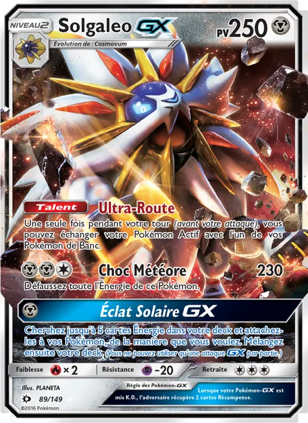 Solgaleo GX #89