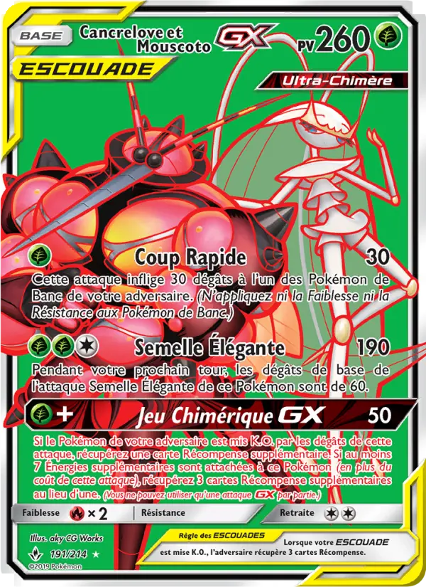 Cancrelove et Mouscoto GX #191 — Alliance Infaillible