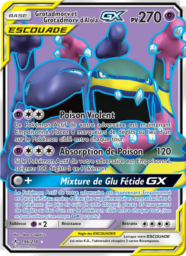 Grotadmorv et Grotadmorv d’Alola GX #196