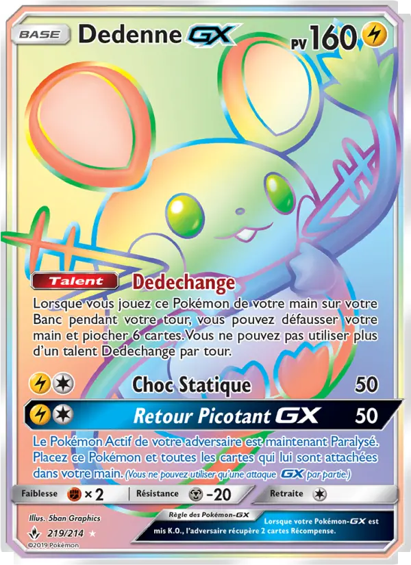 Dedenne GX #219