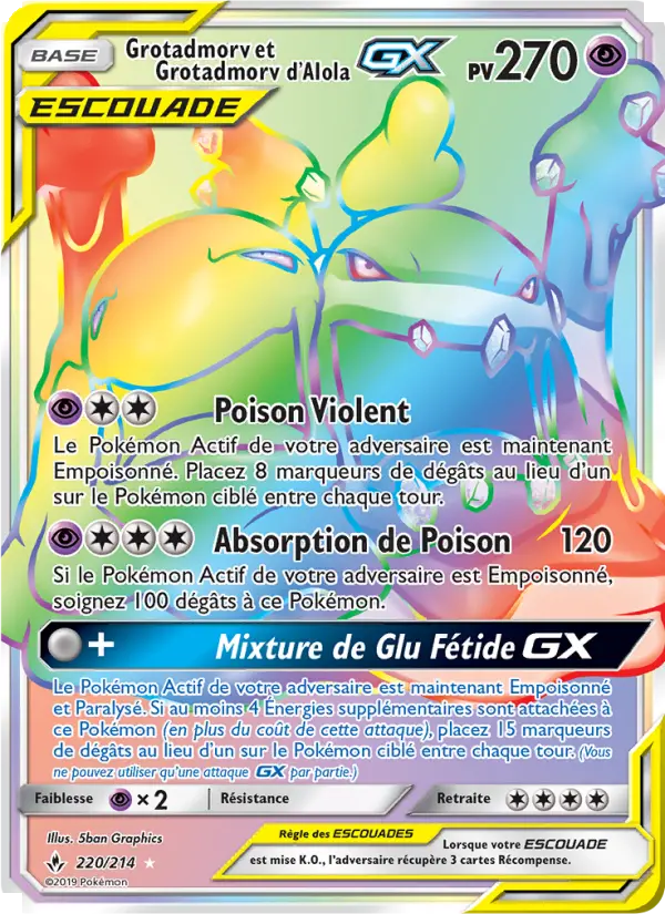 Grotadmorv et Grotadmorv d’Alola GX #220
