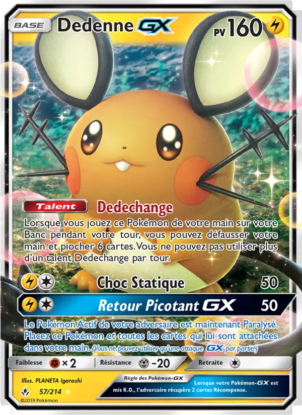 Dedenne GX #57 — Alliance Infaillible
