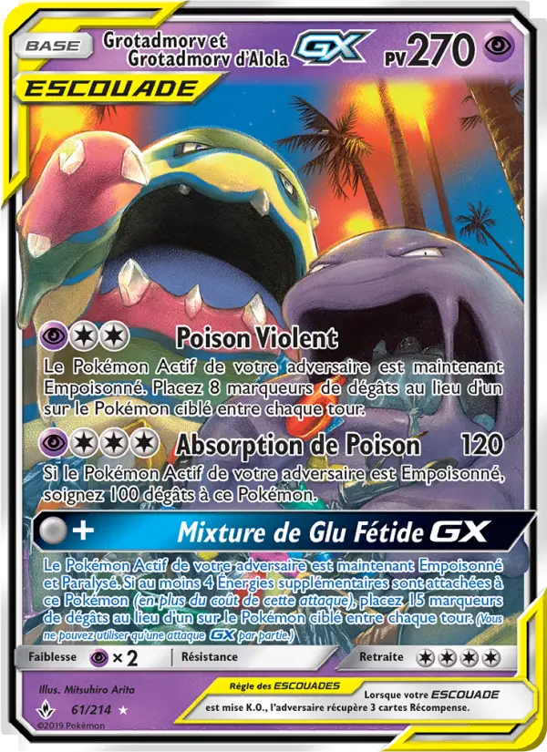 Grotadmorv et Grotadmorv d’Alola GX #61