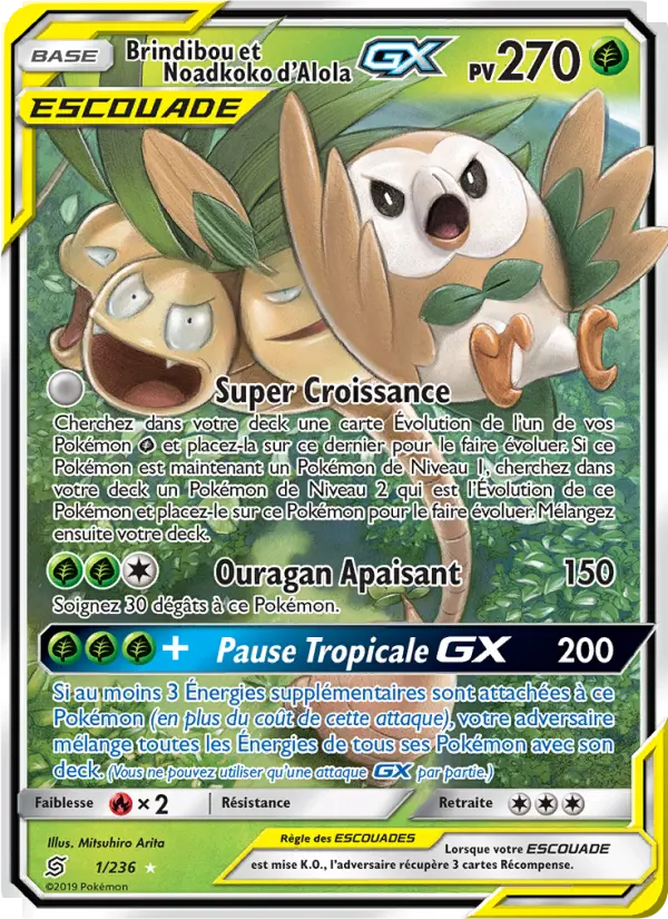 Brindibou et Noadkoko d’Alola GX #1 — Harmonie des Esprits