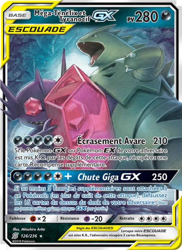Méga-Ténéfix et Tyranocif GX #126
