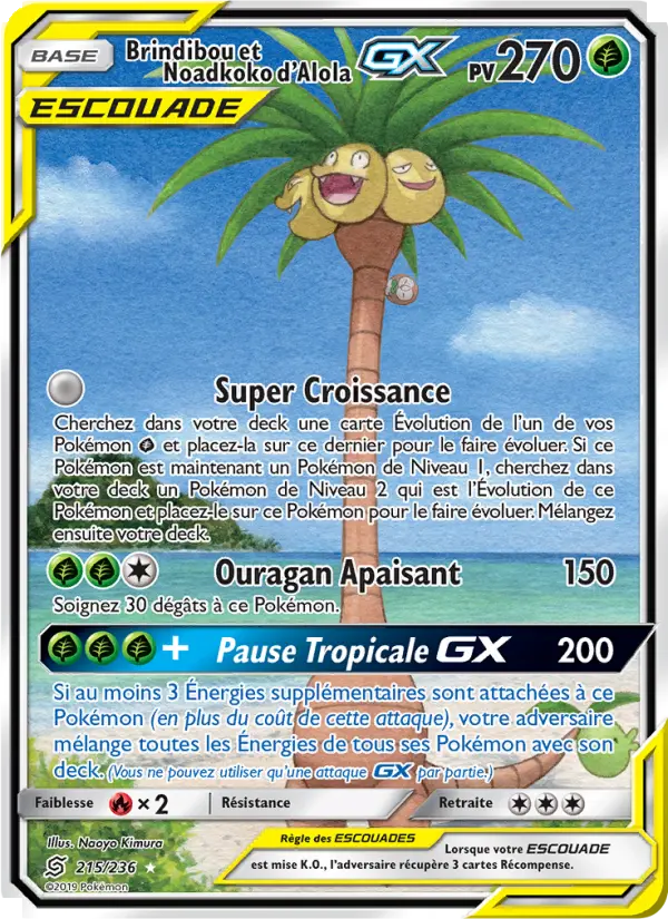 Brindibou et Noadkoko d’Alola GX #215