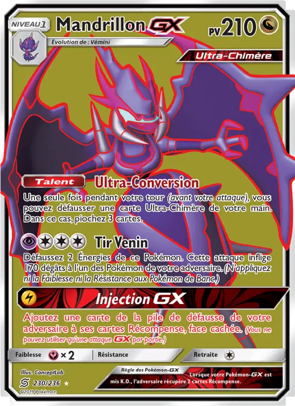 Mandrillon GX #230
