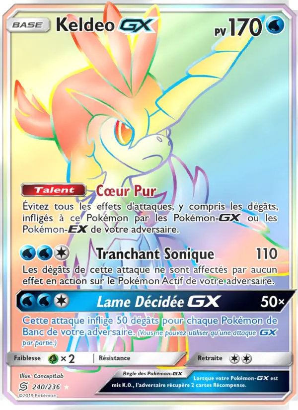 Keldeo GX #240