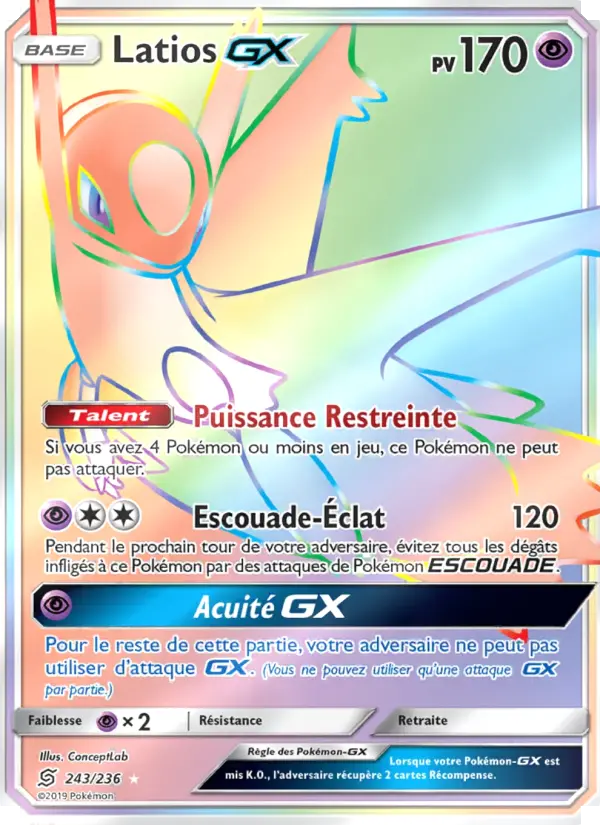 Latios GX #243 — Harmonie des Esprits