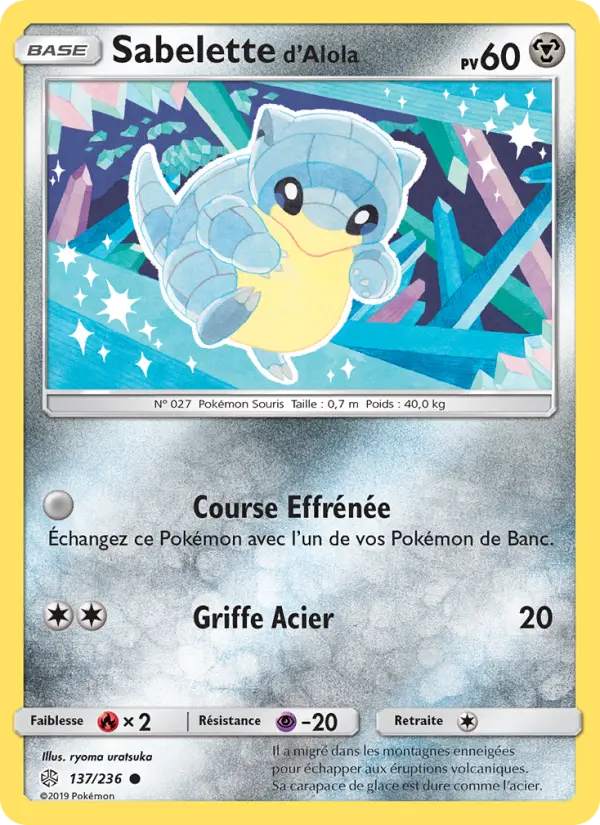 Sabelette d’Alola #137