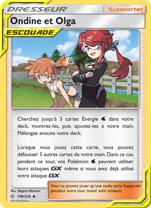 Ondine et Olga #199 — Éclipse Cosmique (Reverse Holo)