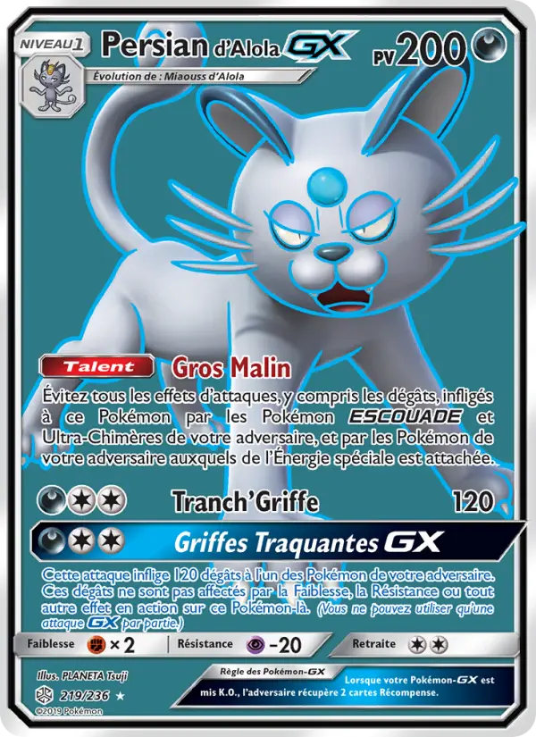 Persian d’Alola GX #219