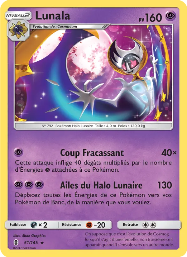 Lunala #61 — Gardiens Ascendants (Reverse Holo)