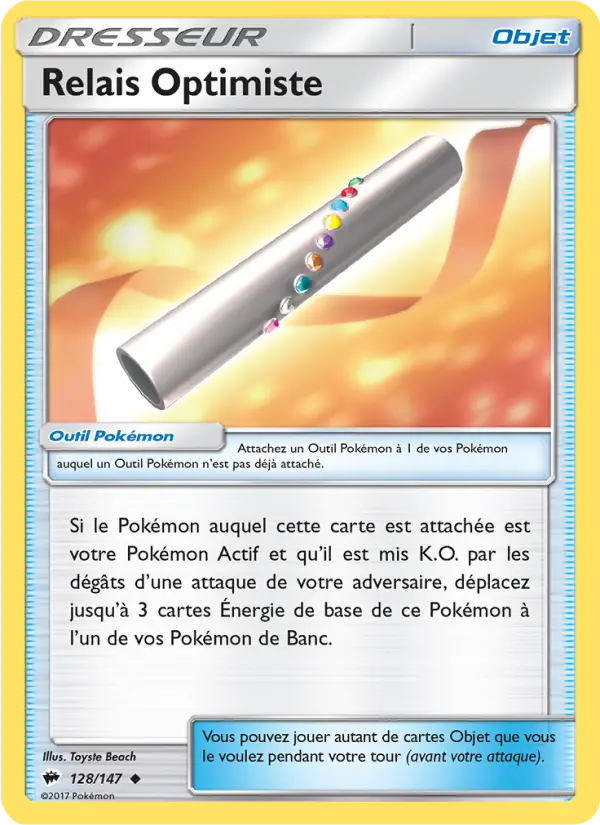 Relais Optimiste #128 — Ombres Ardentes (Reverse Holo)