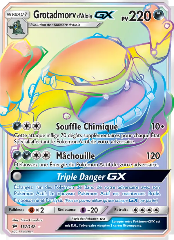 Grotadmorv d’Alola GX #157